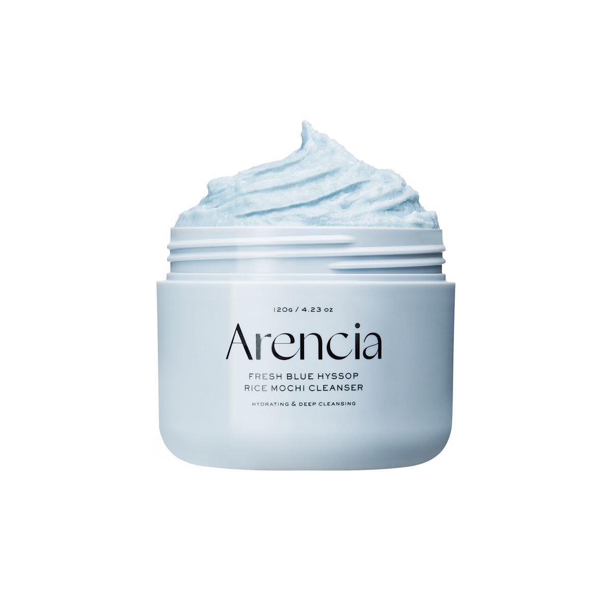 Arencia Fresh Blue Hyssop Rice Mochi Cleanser 120g
