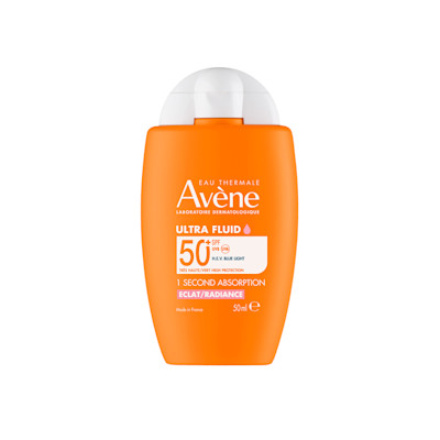 Avène Ultra Fluid Radiance SPF50+ for All Skin Types 50ml