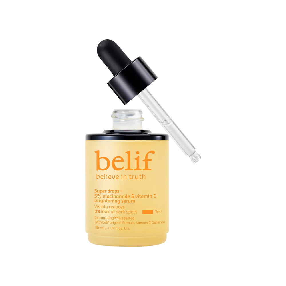 Belif Super Drops - 5% Niacinamide & Vitamin C Brightening Serum