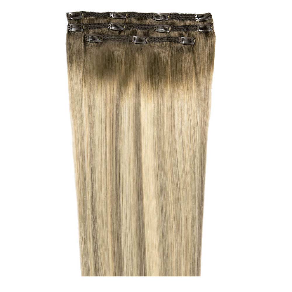 Beauty Works 18" Deluxe Remy Instant Clip-In Hair Extensions Scandivanvian Blonde