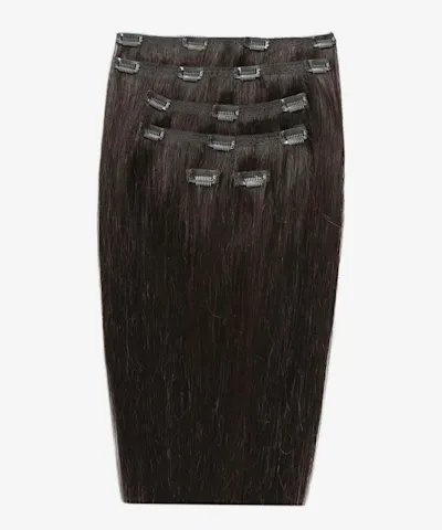 Beauty Works - 18" Double Hair Set Clip-In Extensions