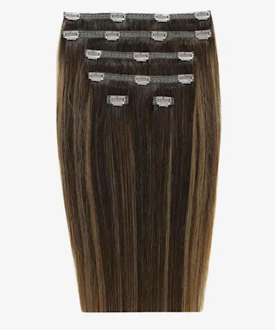 Beauty Works - 18" Double Hair Set Clip-In Extensions