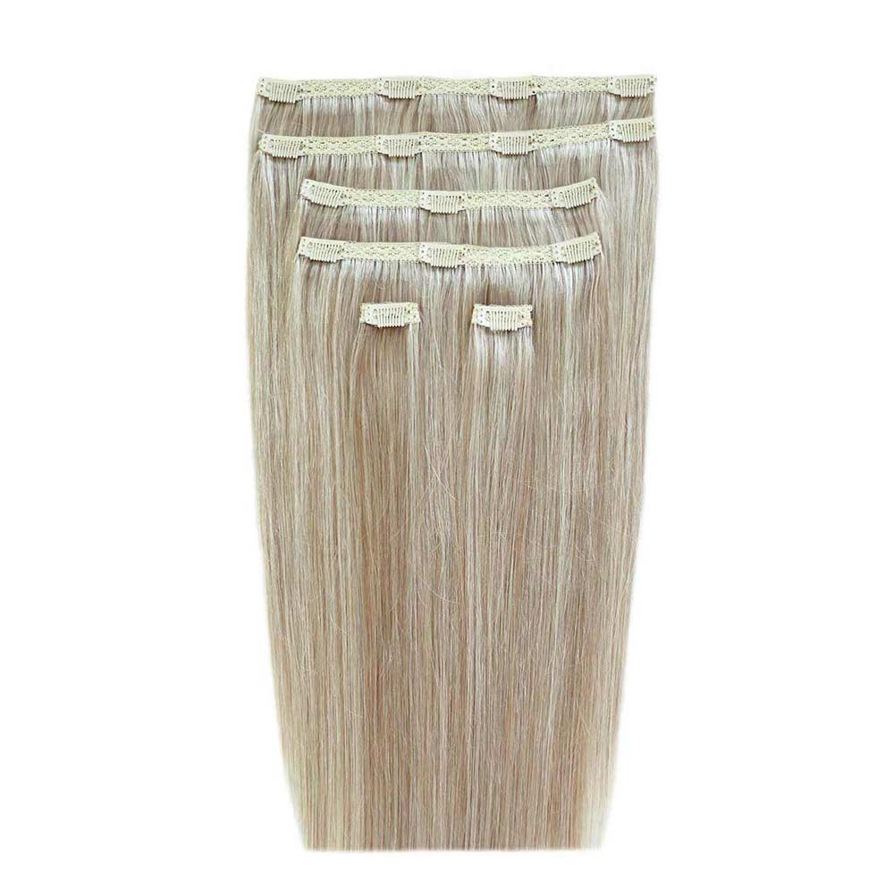 Beauty Works 18" Double Hair Set Clip-In Extensions Bohemian Blonde