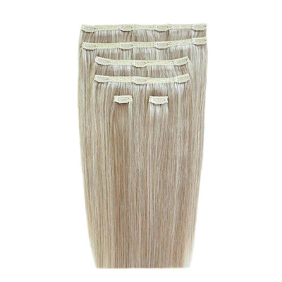Beauty Works 18" Double Hair Set Clip-In Extensions Bohemian Blonde