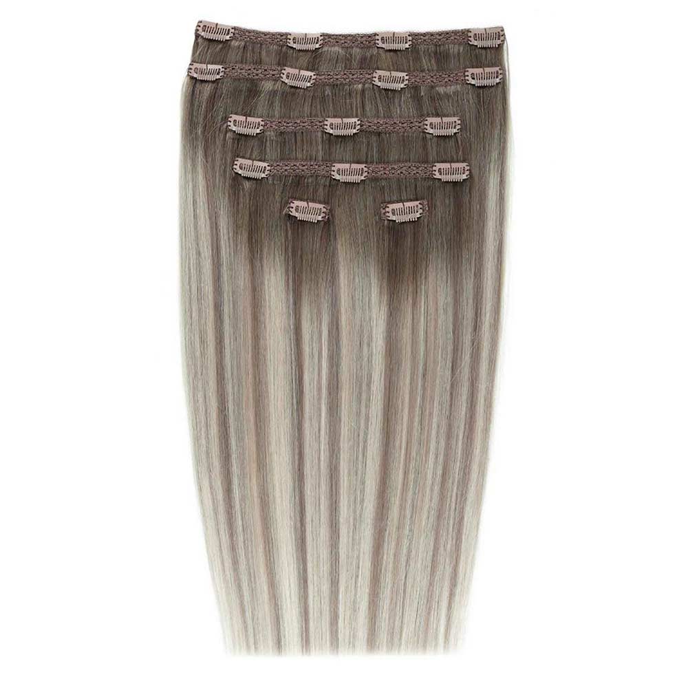 Beauty Works 18" Double Hair Set Clip-In Extensions Scandinavian Blonde