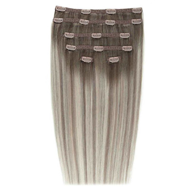 Beauty Works 18" Double Hair Set Clip-In Extensions Scandinavian Blonde