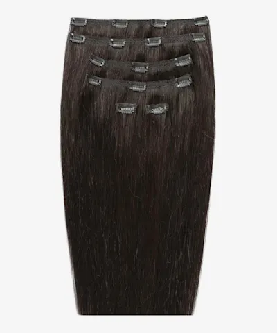 Beauty Works - 20" Double Hair Set Clip-In Extensions