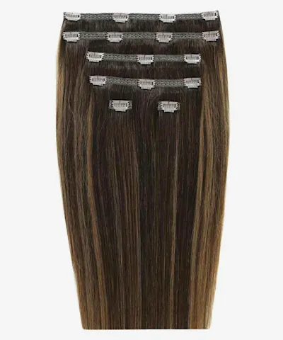 Beauty Works - 20" Double Hair Set Clip-In Extensions
