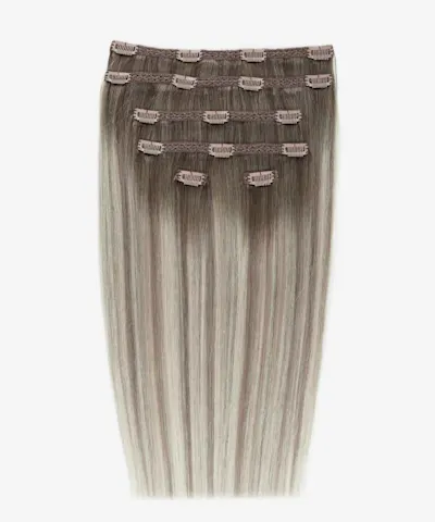Beauty Works - 20" Double Hair Set Clip-In Extensions