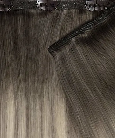 Beauty Works - 18" Double Hair Set Weft Clip-In Extensions