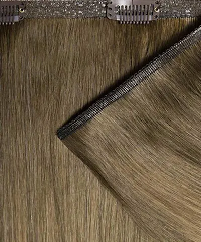 Beauty Works - 18" Double Hair Set Weft Clip-In Extensions