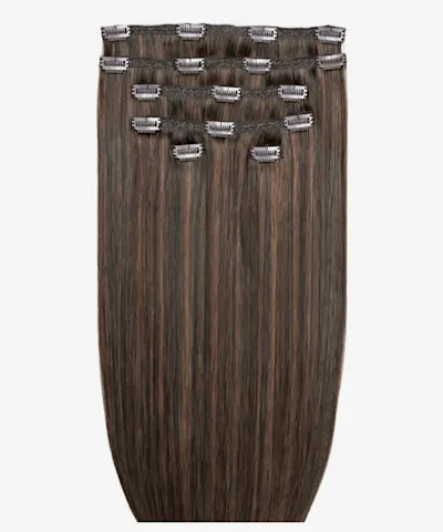 Beauty Works - 18" Double Hair Set Clip-In Extensions