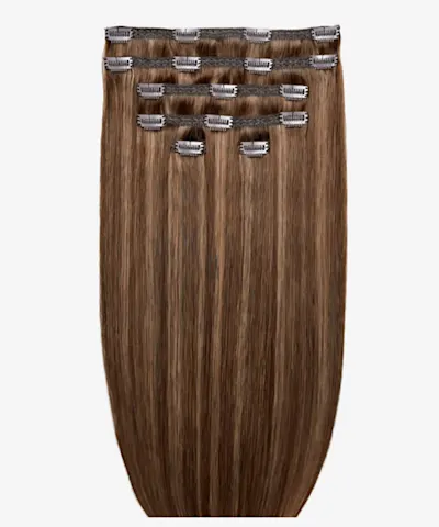 Beauty Works - 18" Double Hair Set Clip-In Extensions