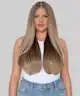 Beauty Works - 18" Deluxe Remy Instant Clip-In Hair Extensions