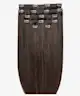 Beauty Works - 18" Double Hair Set Clip-In Extensions