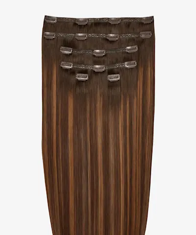 Beauty Works - 18" Double Hair Set Clip-In Extensions
