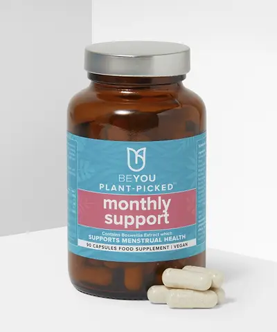 Beyou Support Visual BeYou Plant-Picked Monthly Support Supplements at BEAUTY BAY