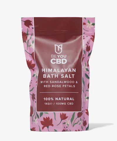 BeYou - CBD Himalayan Salts with Sandalwood & Red Rose Petals