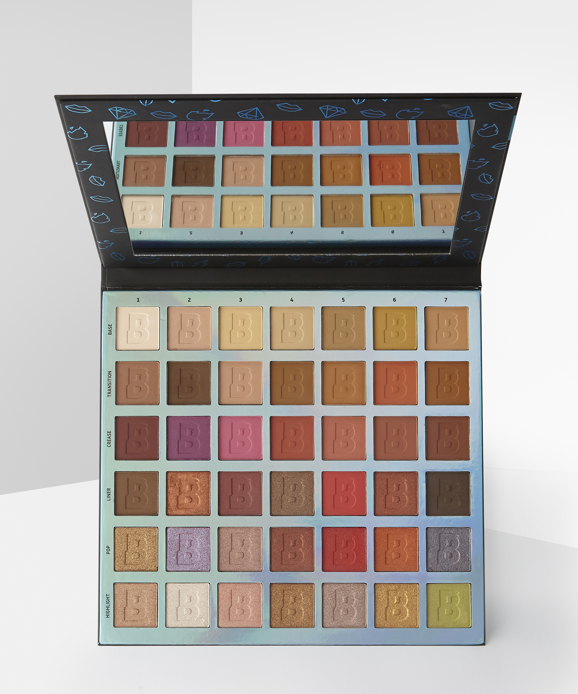 Color Eyeshadow Palette by Beauty Bay
