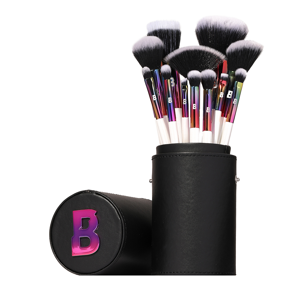 Prism 12 Piece Travel Brush Set With Holder