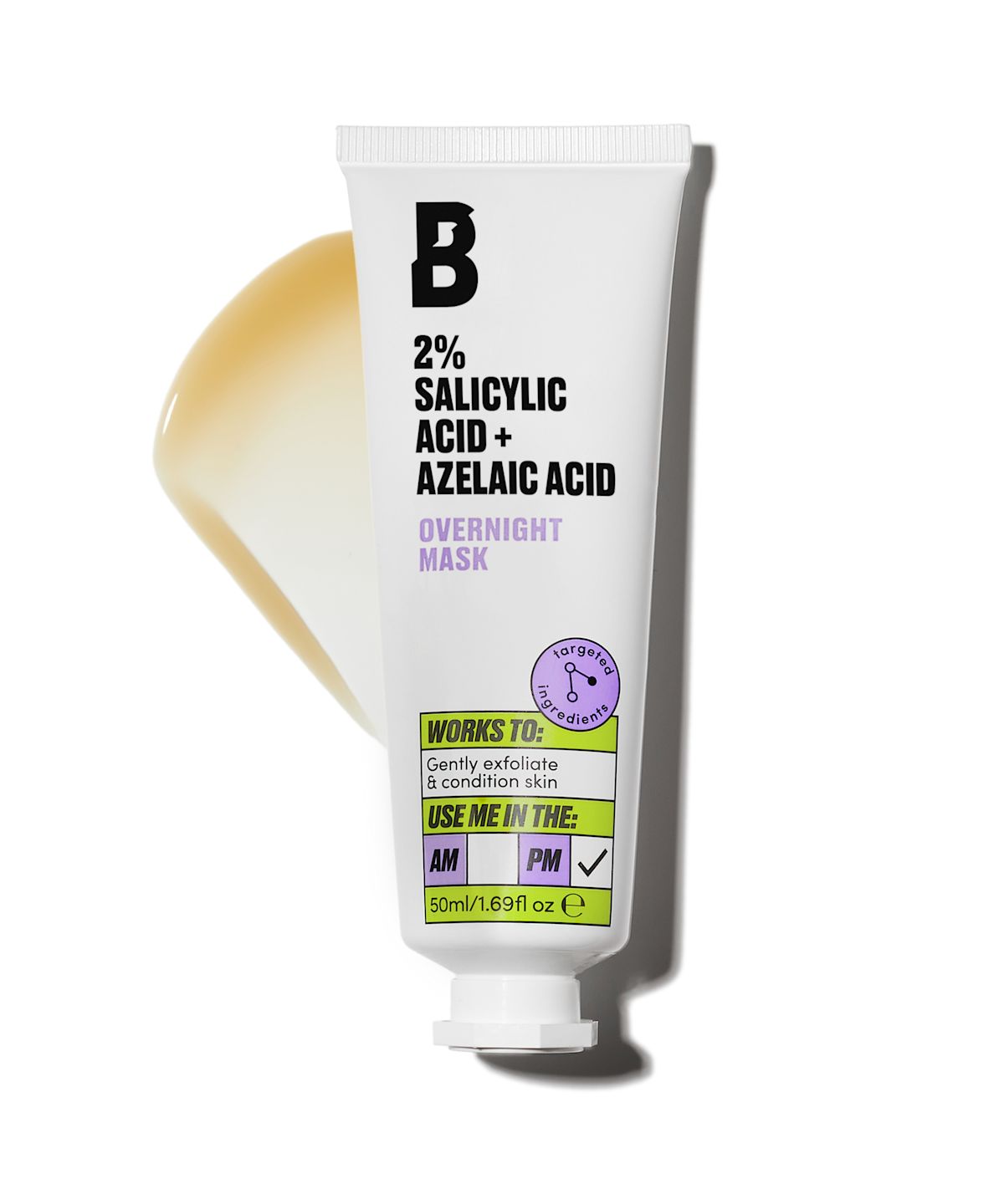 By BEAUTY BAY 2% Salicylic Acid + Azelaic Acid Overnight Mask