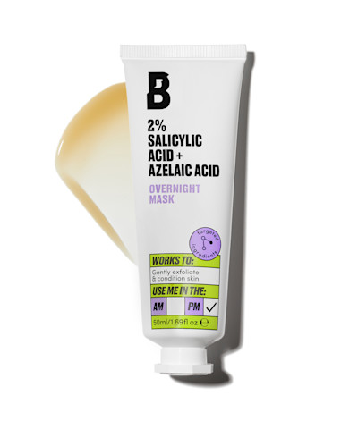 By BEAUTY BAY 2% Salicylic Acid + Azelaic Acid Overnight Mask