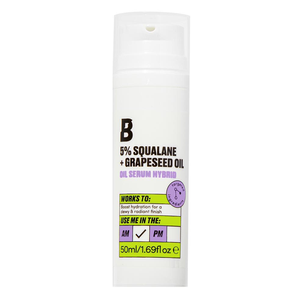 By BEAUTY BAY 5% Squalane + Grapeseed Oil Serum Hybrid