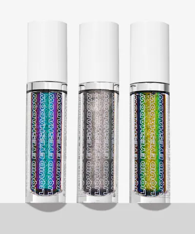 By BEAUTY BAY - Liquid Crystal Eyeshadow Trio Chrome Collection