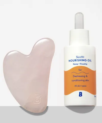 By BEAUTY BAY - Gua Sha and SkinHit Nourishing Oil Duo