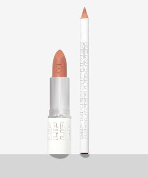By BEAUTY BAY Matte Lipstick + Liner Duo - Light Nude at BEAUTY BAY