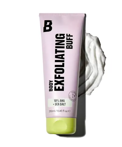 By BEAUTY BAY - Body Exfoliating Buff with 10% AHA and Sea Salt 