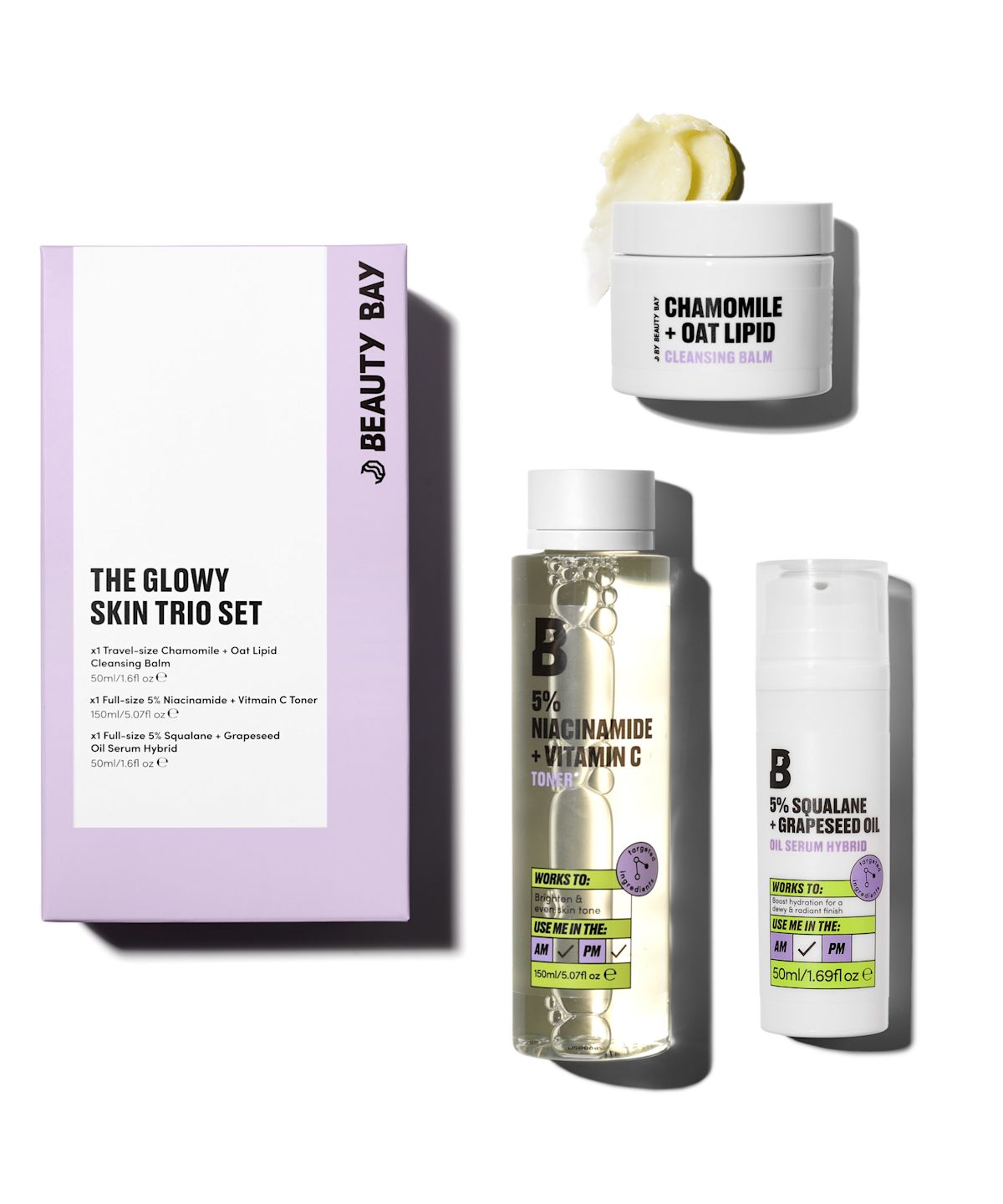 The Glowy Skin Trio Set