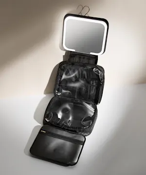 beautybay LED Mirror Beauty Organiser Black