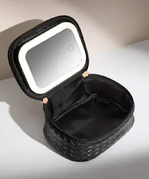 By BEAUTY BAY LED Mirror Mini Travel Beauty Bag