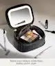By BEAUTY BAY - LED Mirror Mini Travel Beauty Bag Black 