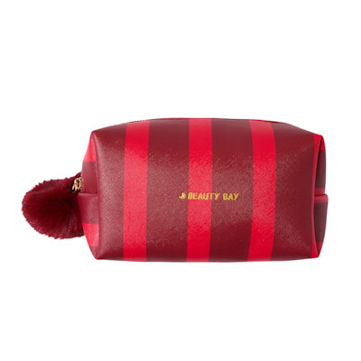 By BEAUTY BAY Striped Makeup Bag