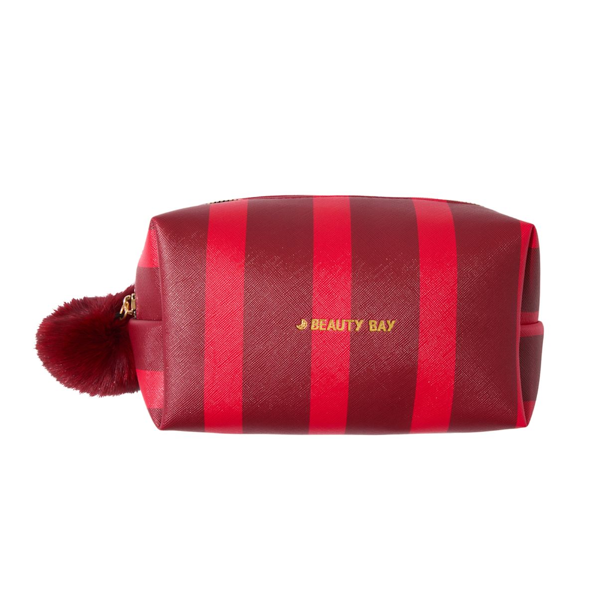 By BEAUTY BAY Striped Makeup Bag