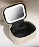 By BEAUTY BAY - LED Mirror Mini Travel Beauty Bag Cream
