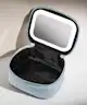 By BEAUTY BAY - LED Mirror Mini Travel Beauty Bag Blue