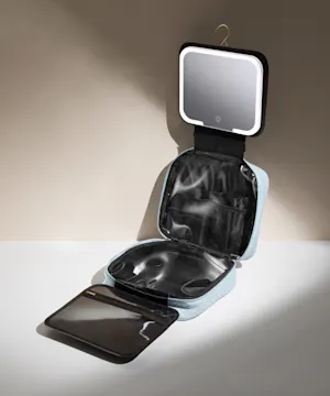 beautybay LED Mirror Beauty Organiser Blue