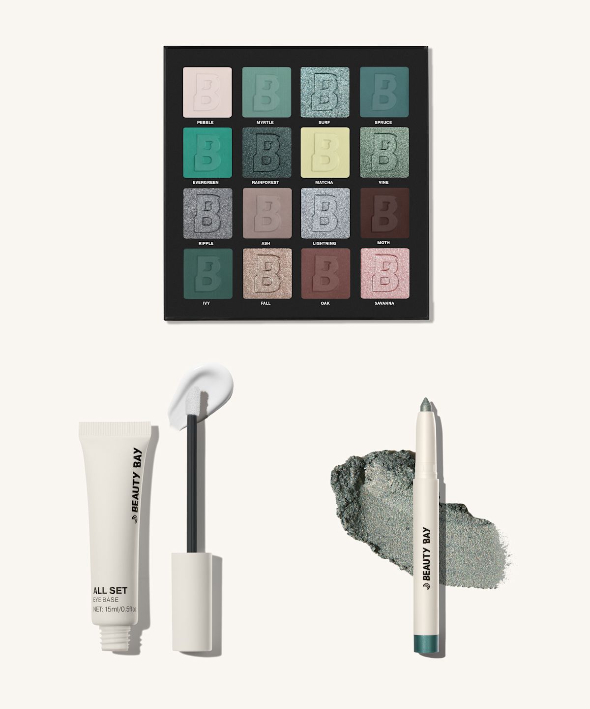 By BEAUTY BAY The Soft Eye Sculpt Set Matcha