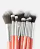 BH Cosmetics - Rose Quartz 9 Piece Brush Set 