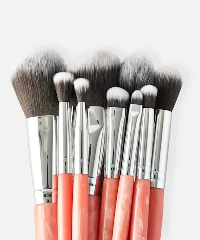 BH Cosmetics - Rose Quartz 9 Piece Brush Set 