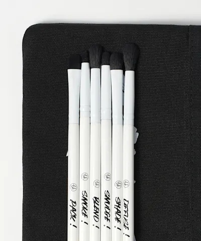 BH Cosmetics - Say It! 6 Piece Eye Brush Set with Bag