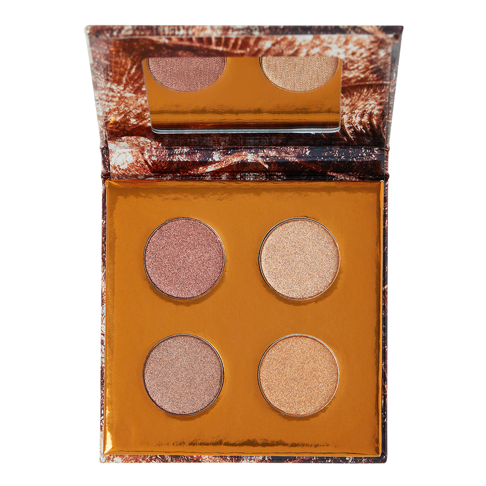 BH Cosmetics X Doja Cat Elements Mini Shadow Quad Bronze