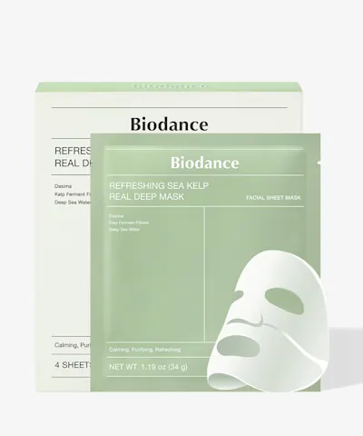 Biodance - Refreshing Sea Kelp Real Deep Mask x4