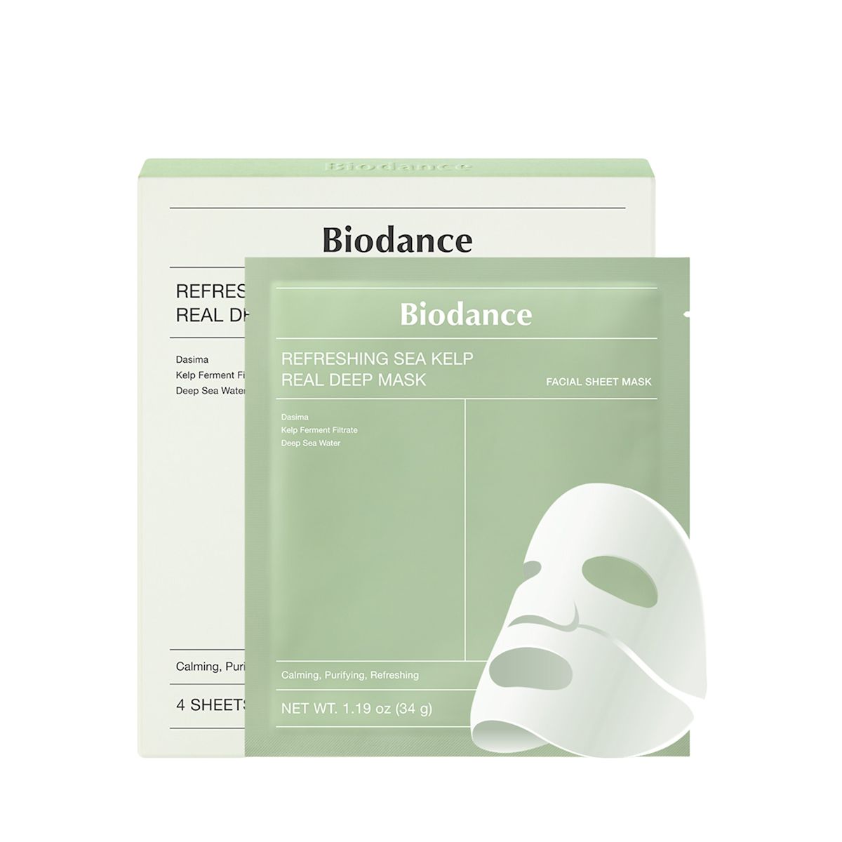 BIODANCE Refreshing Sea Kelp Real Deep Mask 28g