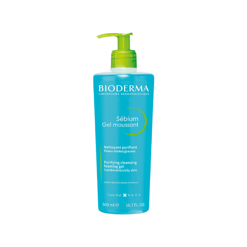 Bioderma Sébium Foaming Gel Gentle Face Wash for Oily Skin