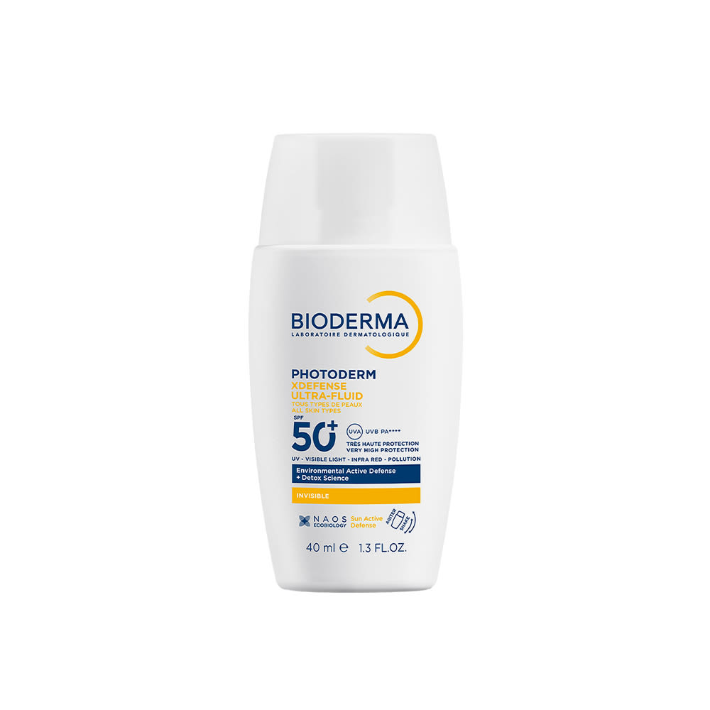 Bioderma XDefense Ultra Fluid SPF50+ Invisible Suncare and Urban Protection