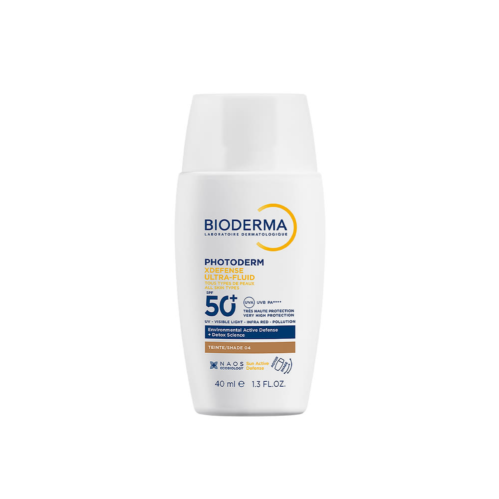 Bioderma XDefense Ultra Fluid SPF50+ Invisible Suncare and Urban Protection Shade 4